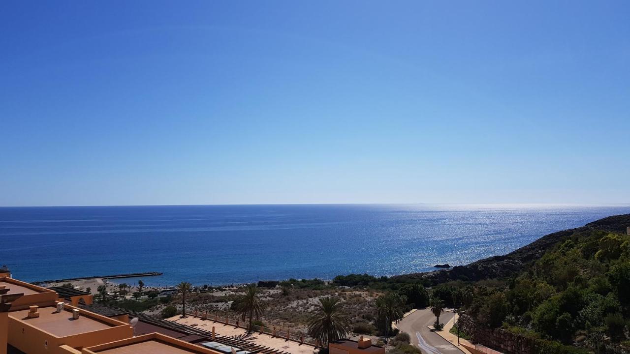 South Facing Apartment, Fantastic Sea Views,Terrace, 300M Beach Mojacar Exterior photo